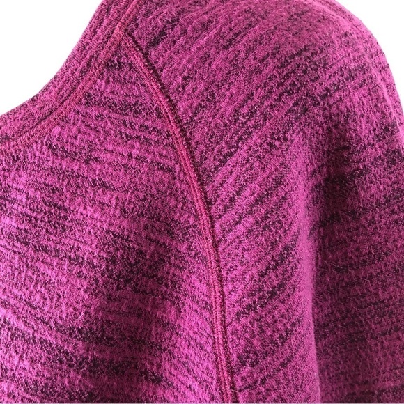 Kirkland Signature Sweatshirt Women M Purple Heather ThumbHoles Long Sleeves - Picture 2 of 9